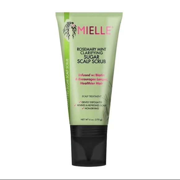 Mielle Organics Rosemary Mint Clarifying Sugar Scalp Scrub - 6oz - Picture 2 of 7